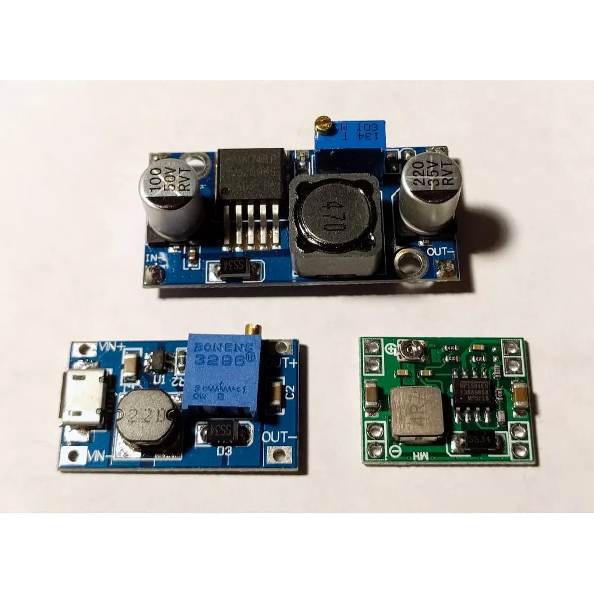 LM2596 — Convertisseur DC-DC abaisseur réglable