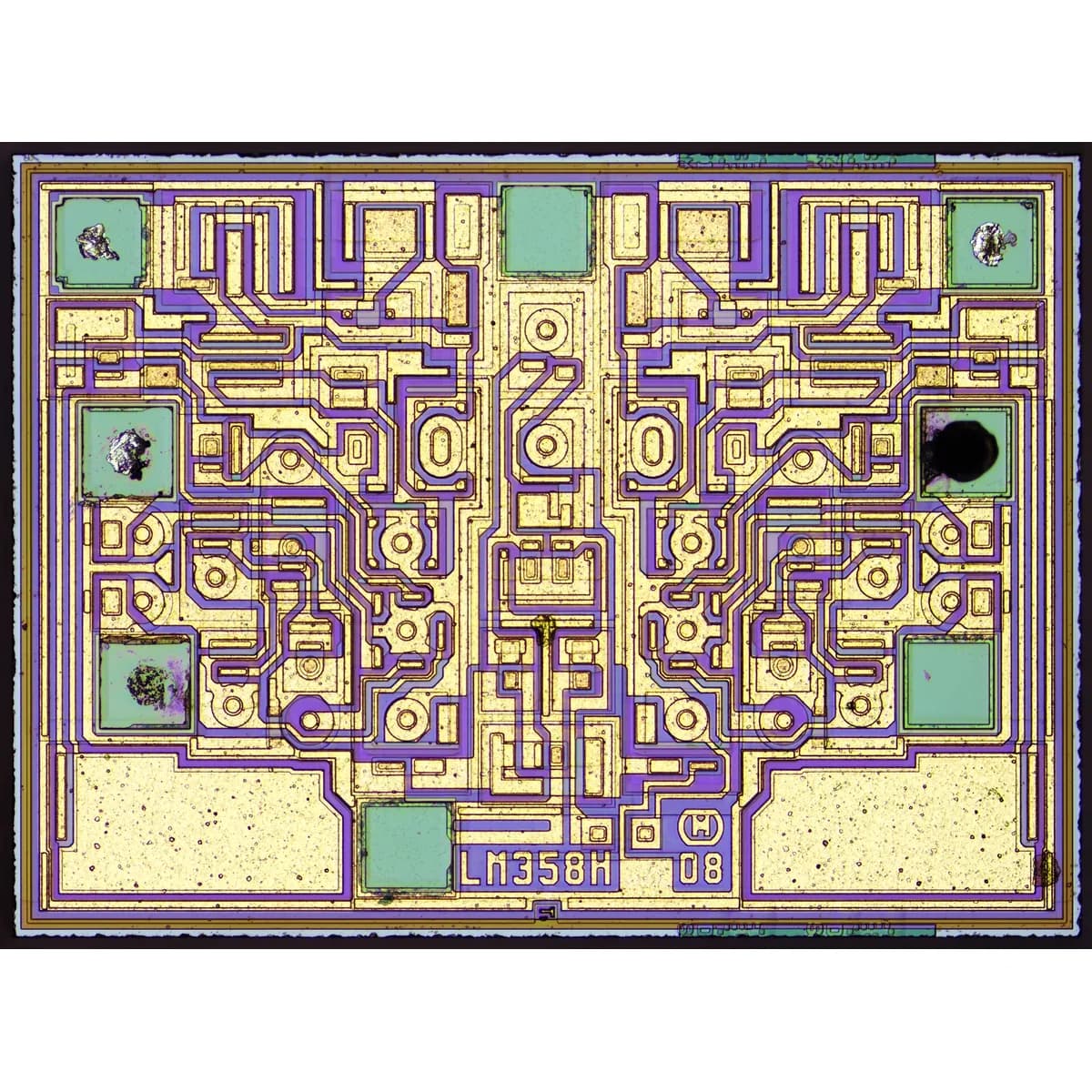LM358 — Amplificateur opérationnel double (lot de 10)